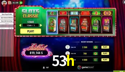 Descubra a Magia dos Jogos de Arcade no 53h